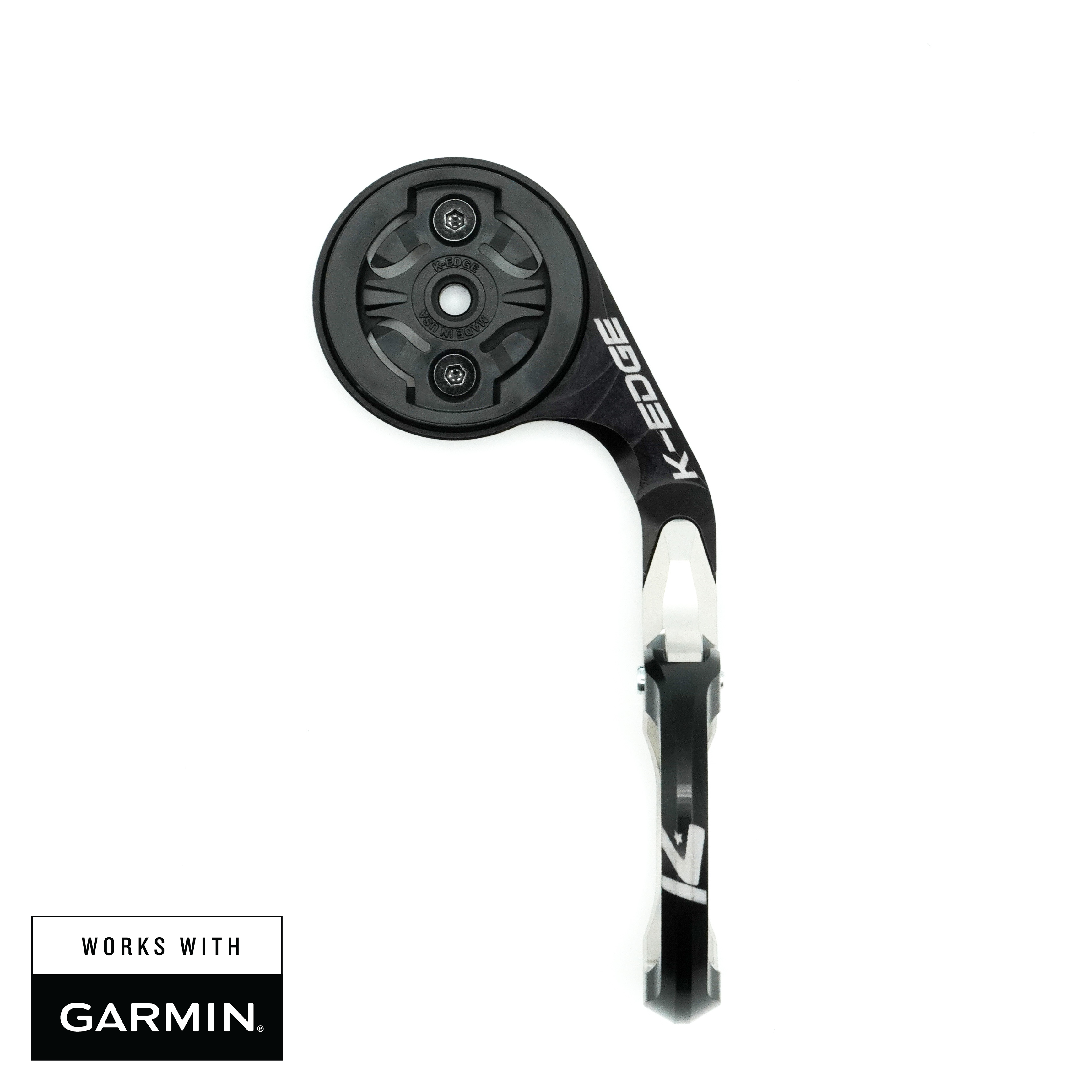 K-edge Computer Mounts Race Mount support vélo Garmin 31.8 noir