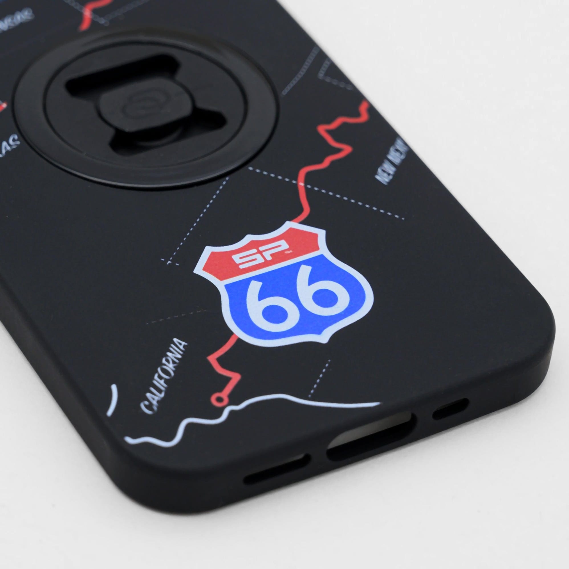 SP Connect Edition Phone Case 66 Map coque vélo rouge