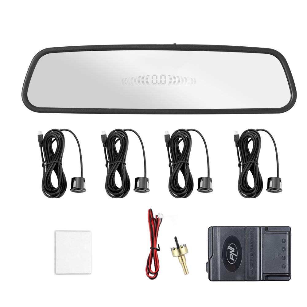 PNI Escort P03 B radar recul 4 capteurs miroir