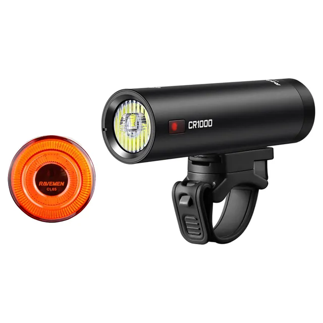 Ravemen LS20 CR1000 CL05 kit éclairage vélo route