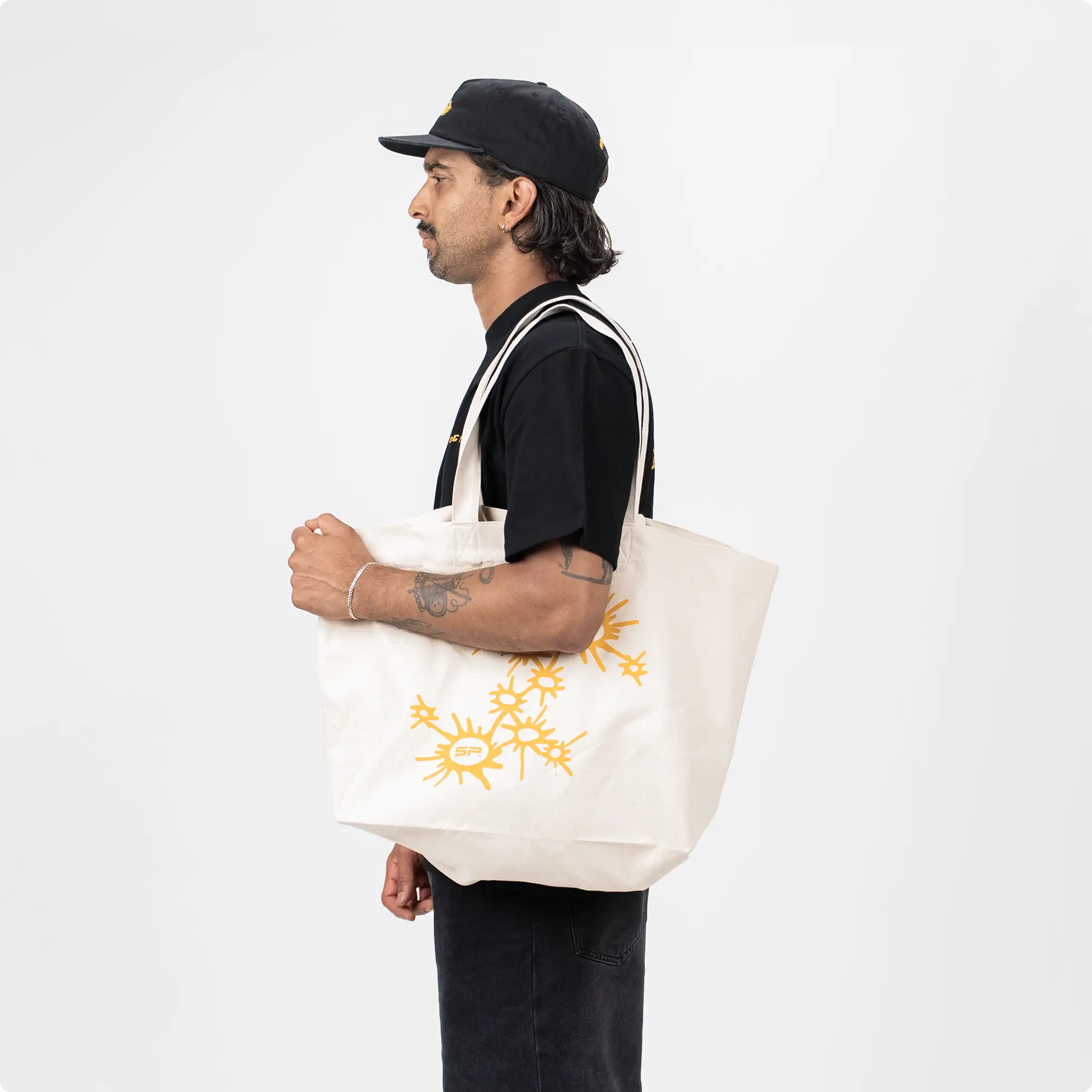 SP Connect Chase the Sun Tote Bag Sunburst sac cabas toile