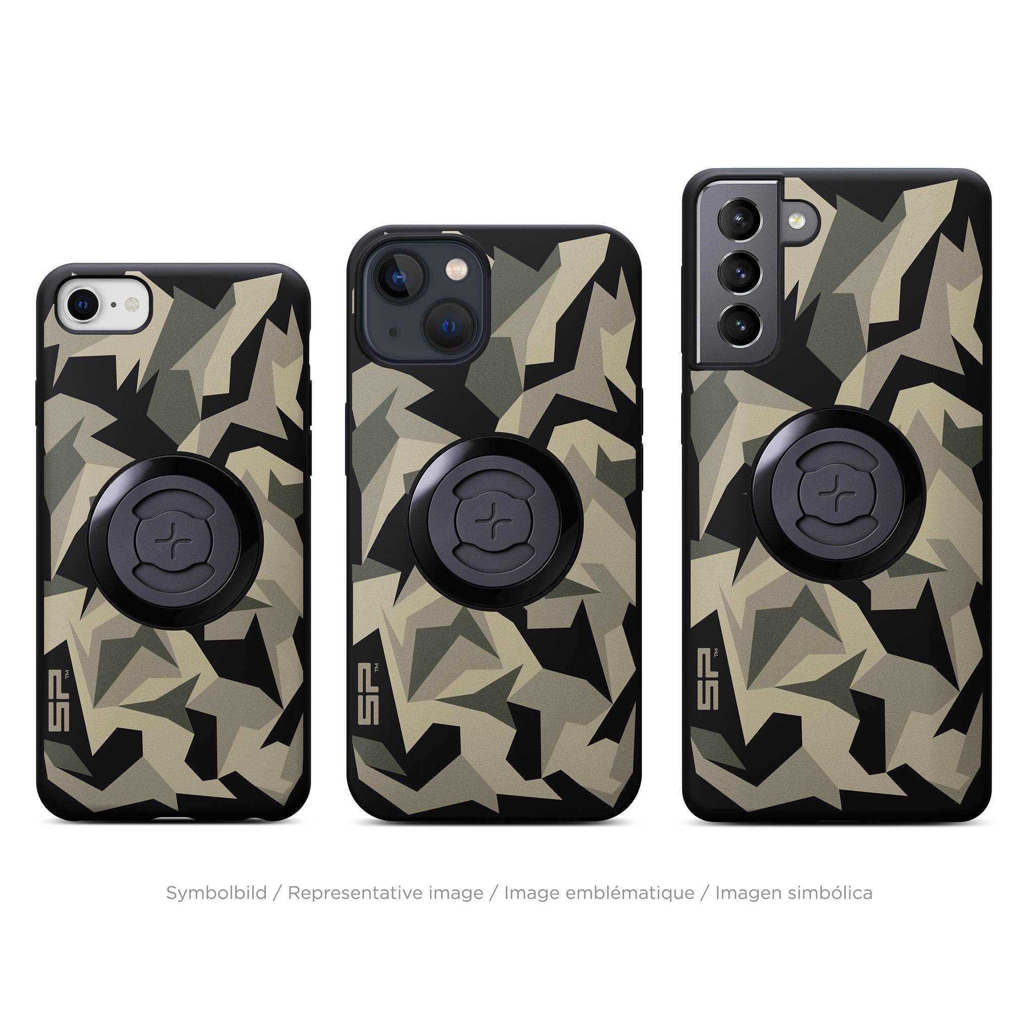 SP Connect Phone Case Geo Camo Olive coque iPhone 16 Pro