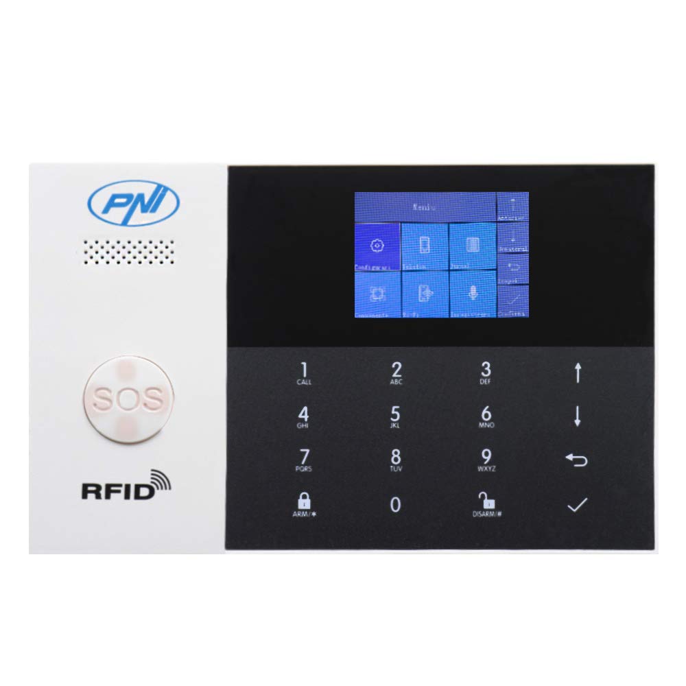 PNI SafeHouse HS550 Alarme Maison WiFi GSM 90 Zones