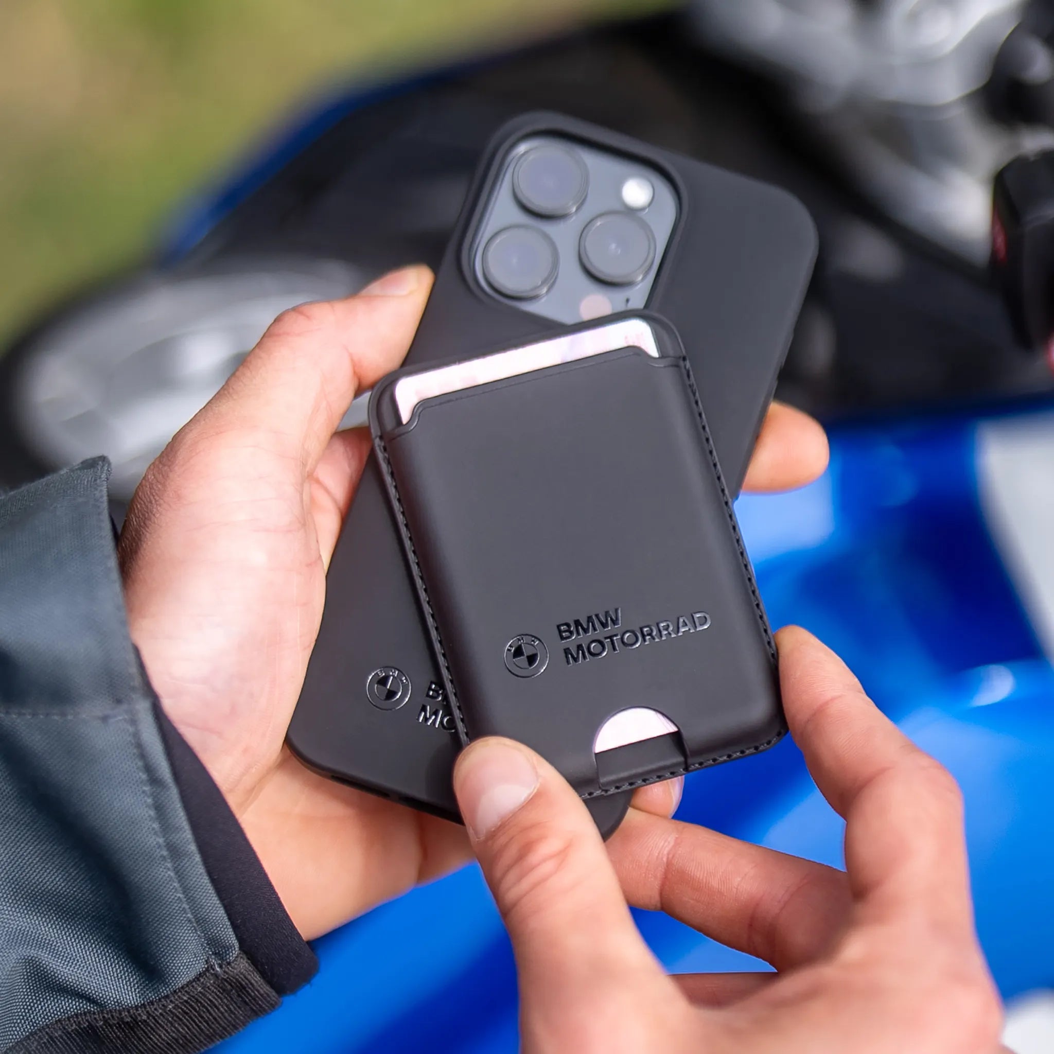 SP Connect Brand Editions BMW Motorrad Card Wallet porte-cartes