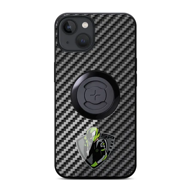 SP Connect Phone Case Carbon Rider coque téléphone verte
