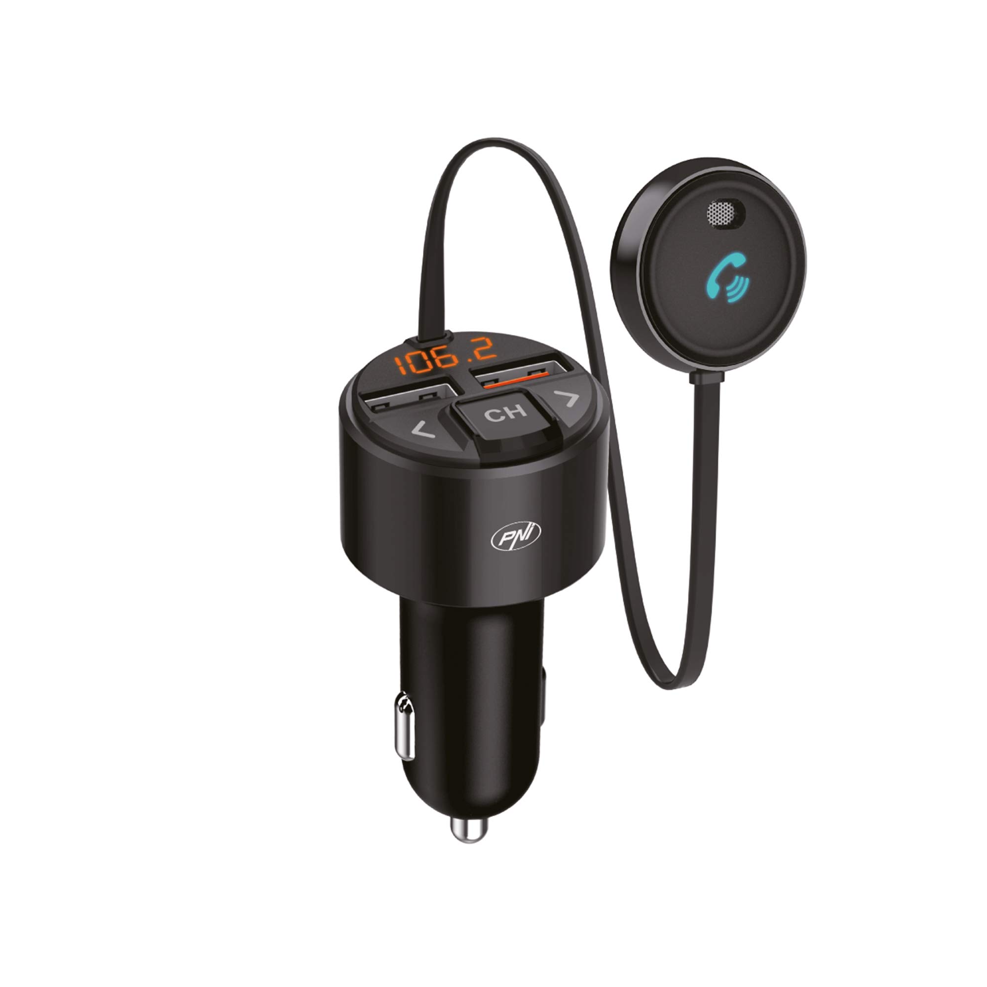 PNI Valentine V880 modulateur FM voiture Bluetooth MP3