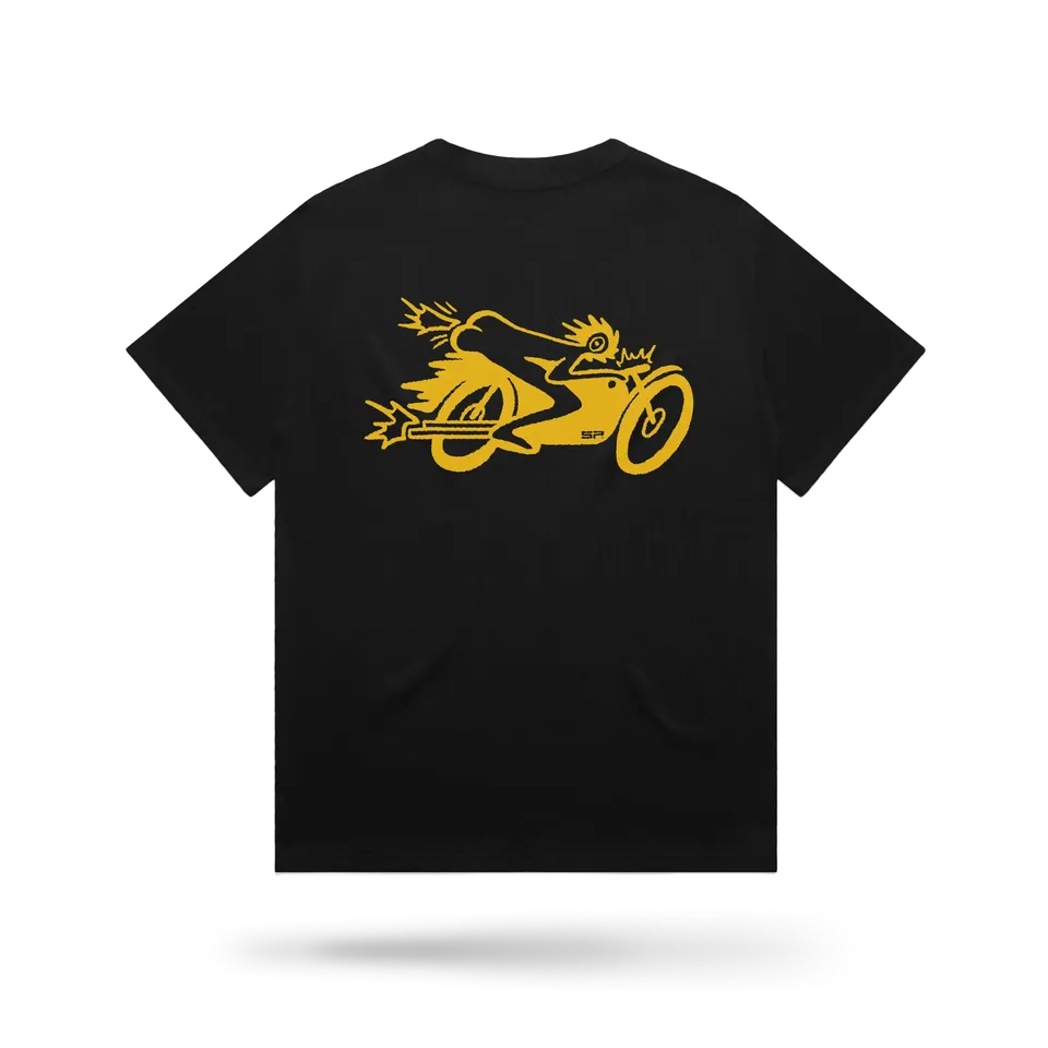 SP Connect Chase the Sun T-Shirt Moto noir coton taille L
