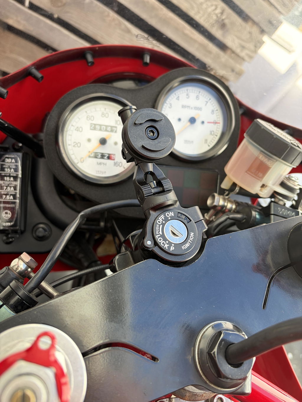 SP Connect Moto Mount 3D support moto guidon rotatif