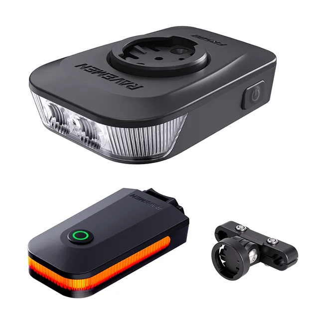 Ravemen LS07 Kit Éclairage Vélo FR500 + CL01 Pro Avant