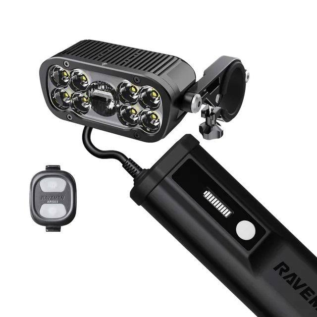 Ravemen XR6000 lampe avant vélo VTT 6000 lumens