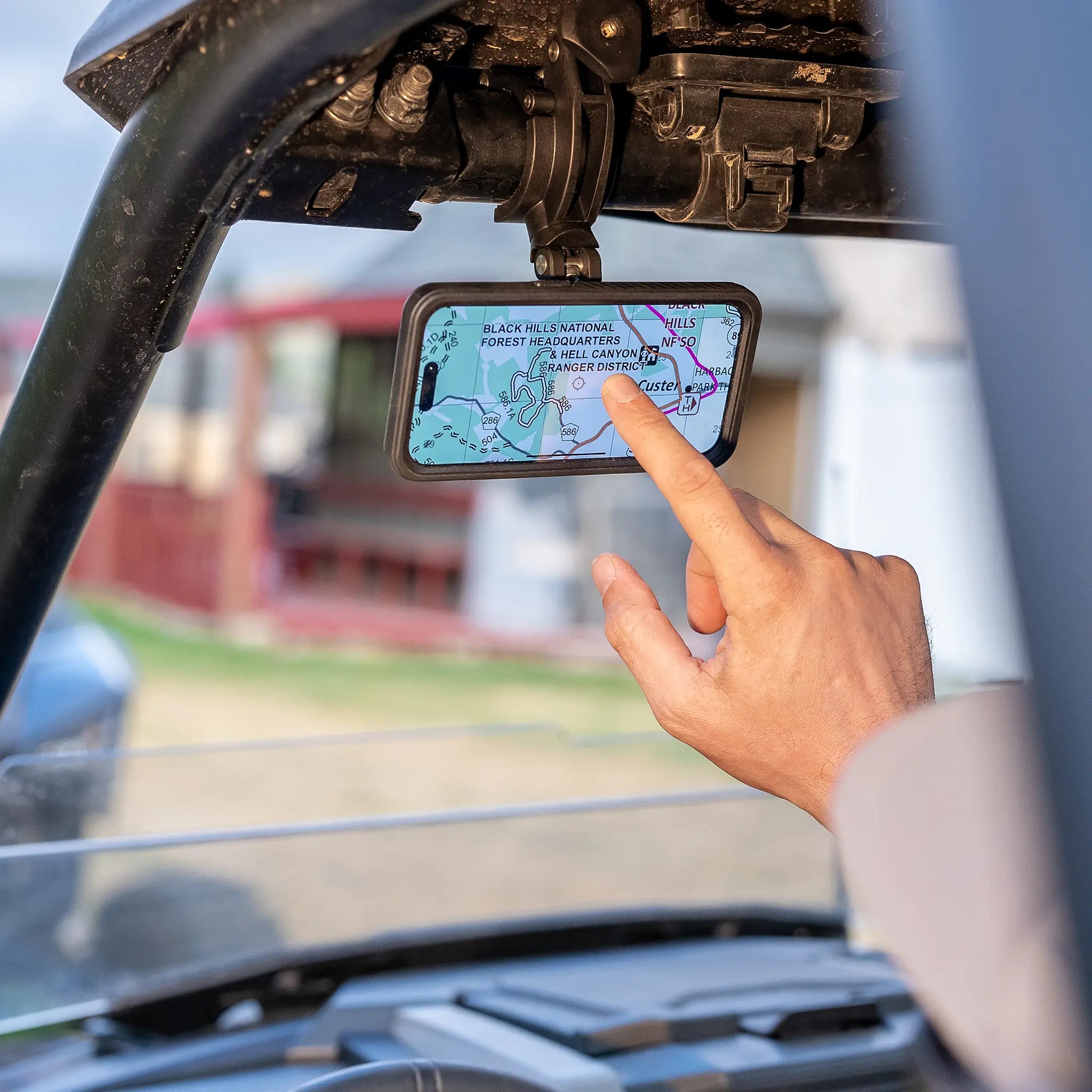 SP Connect Roll Cage Mount 3D support téléphone voiture
