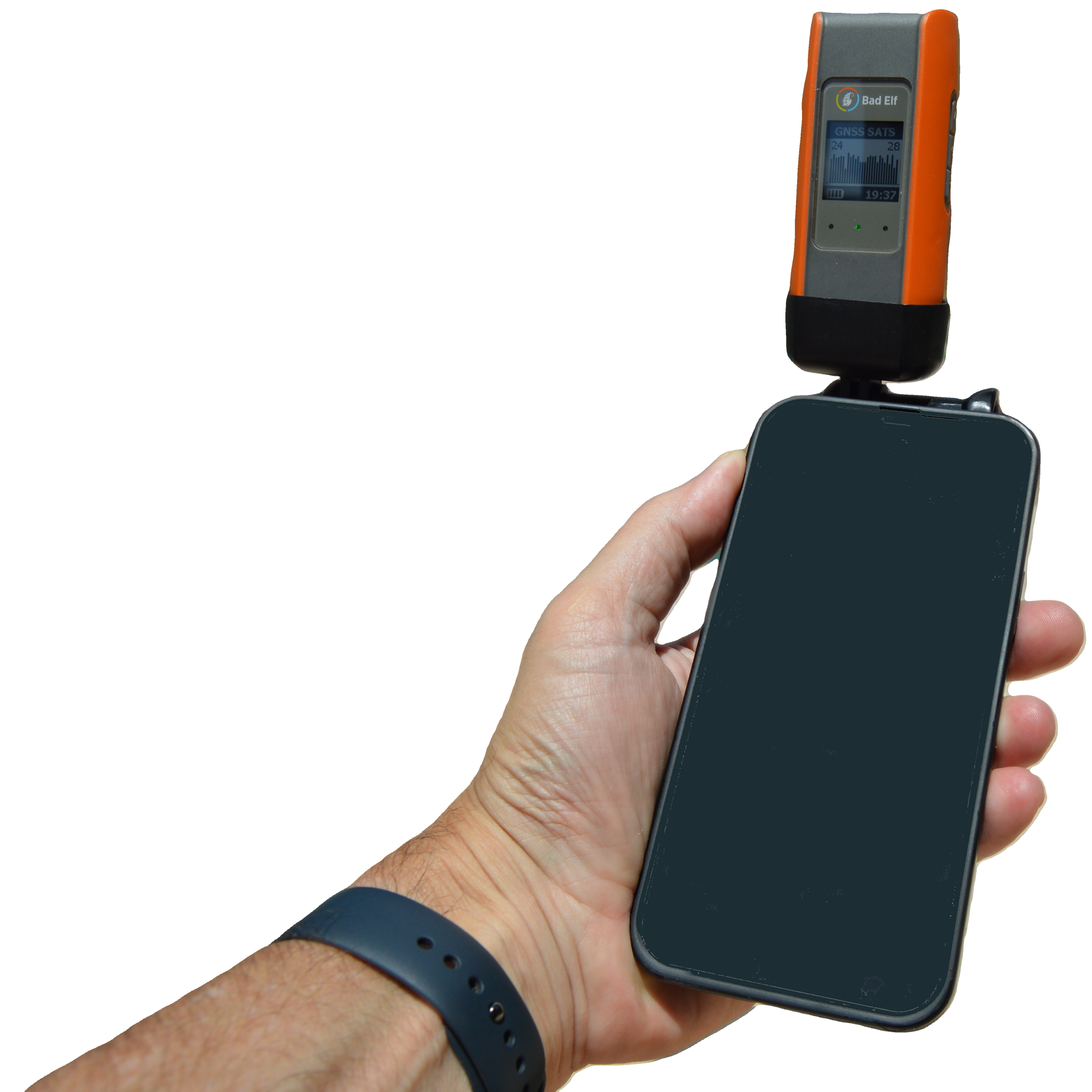Bad Elf Flex Mini Paddle Mount Bundle support téléphone + interface