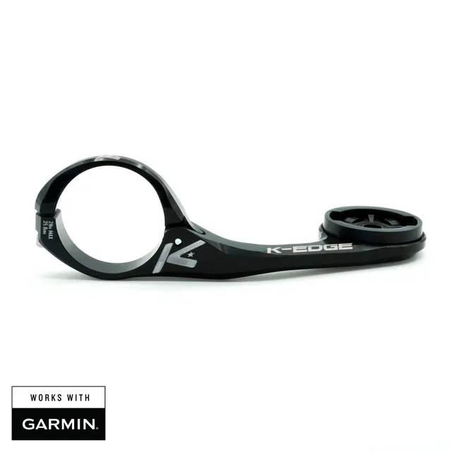 K-Edge Max XL Support Compteur Garmin 35mm Noir Guidon