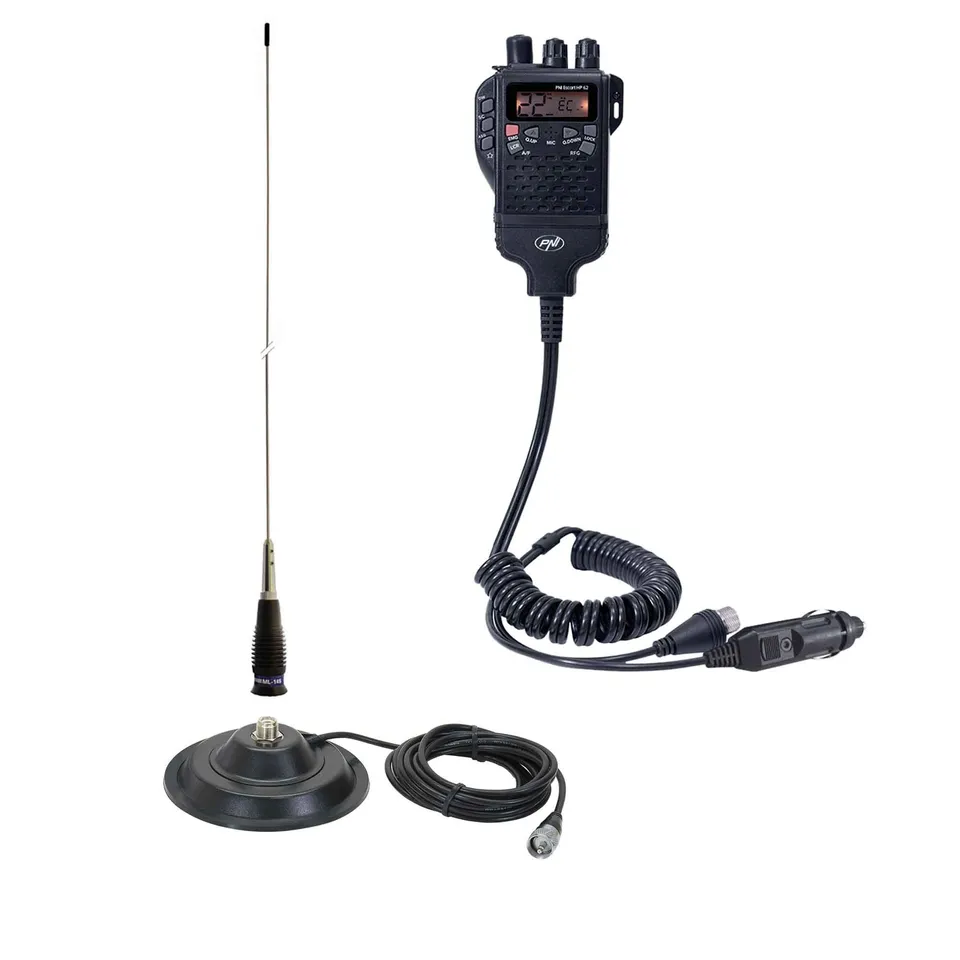 PNI Escort HP 62 radio CB portable + antenne ML145 aimant
