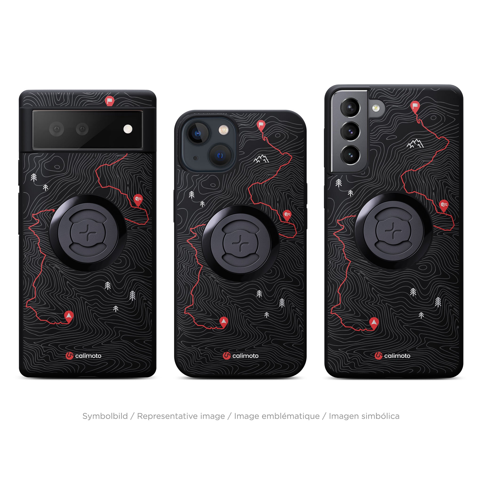 SP Connect calimoto Topo Lines coque iPhone 16 Pro