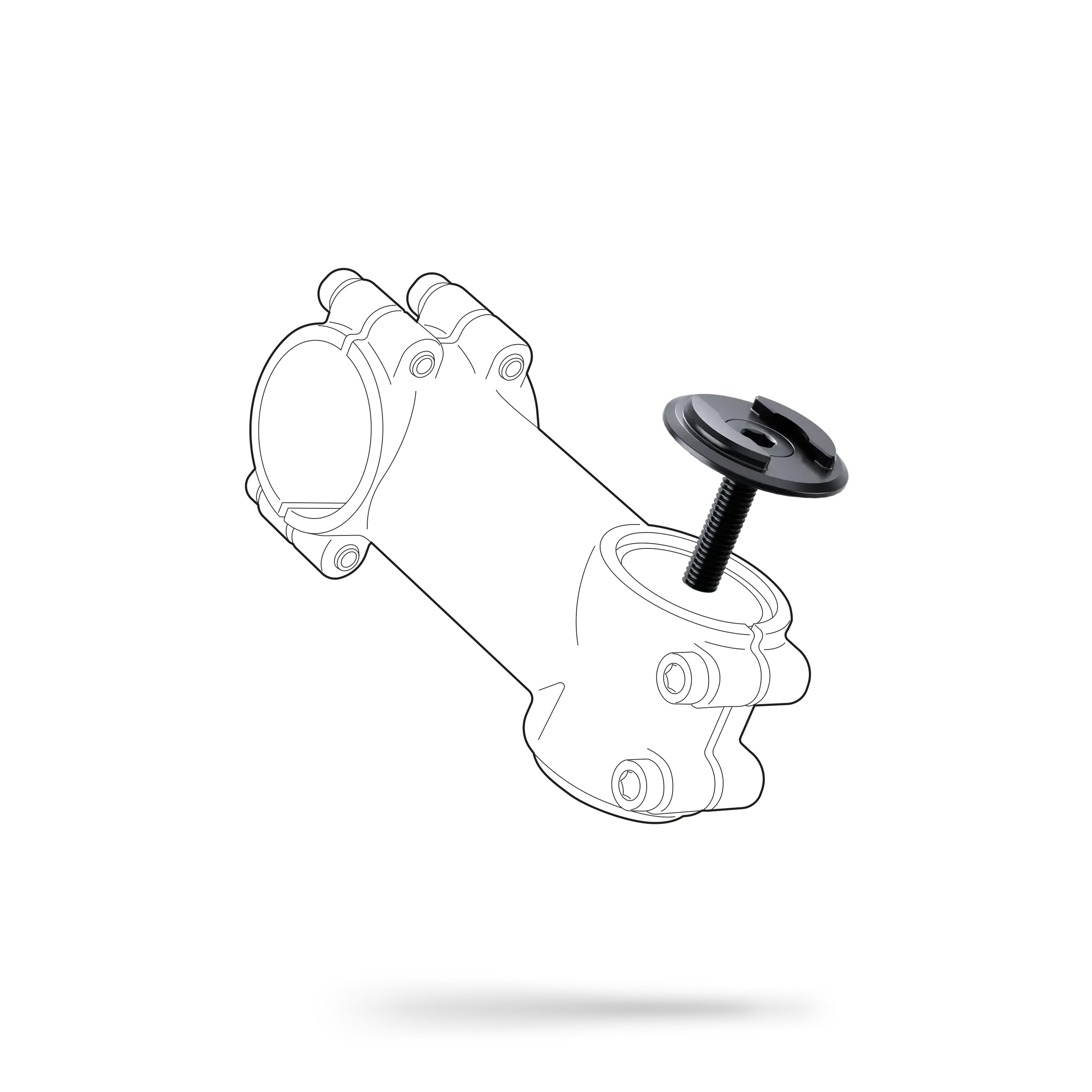 SP Connect Mounts Micro Stem Mount Pro support vélo potence