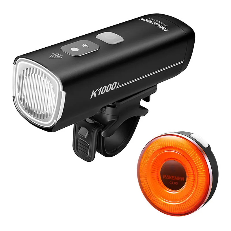Ravemen LS33 kit lampe vélo avant + arrière LED