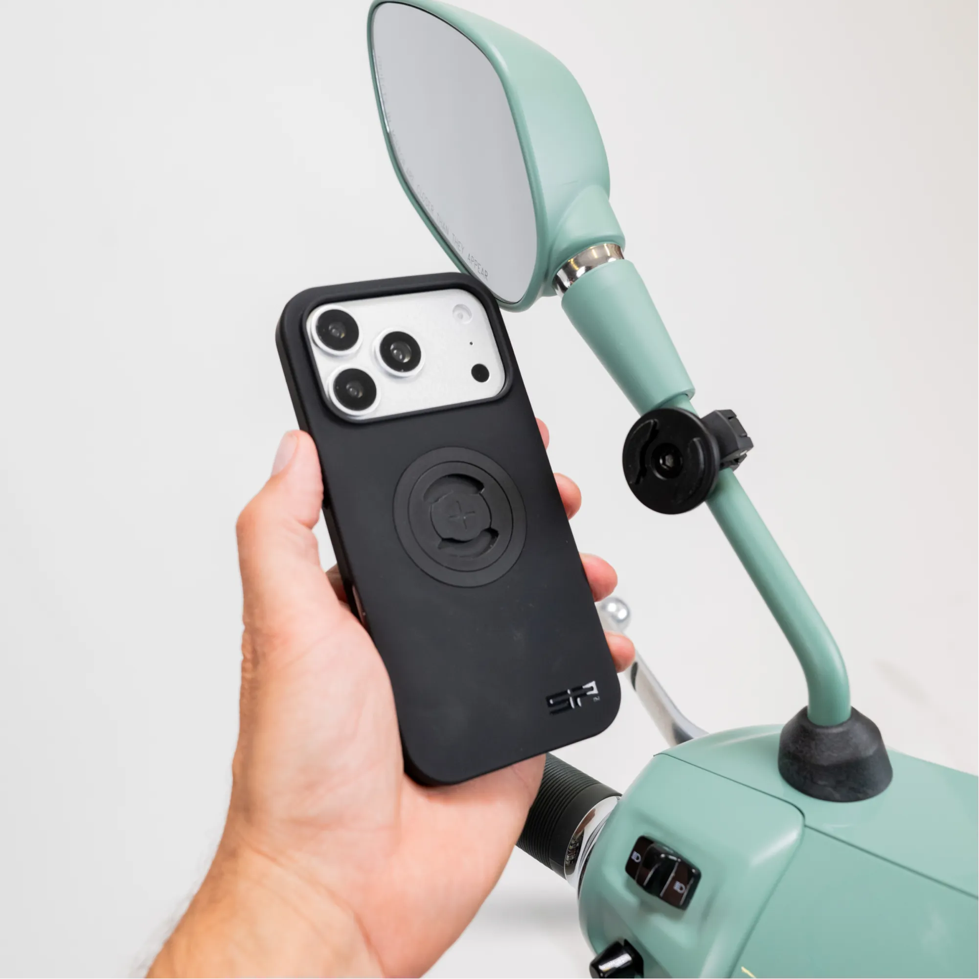 SP Connect Mounts Mirror Mount support moto rétroviseur 360°