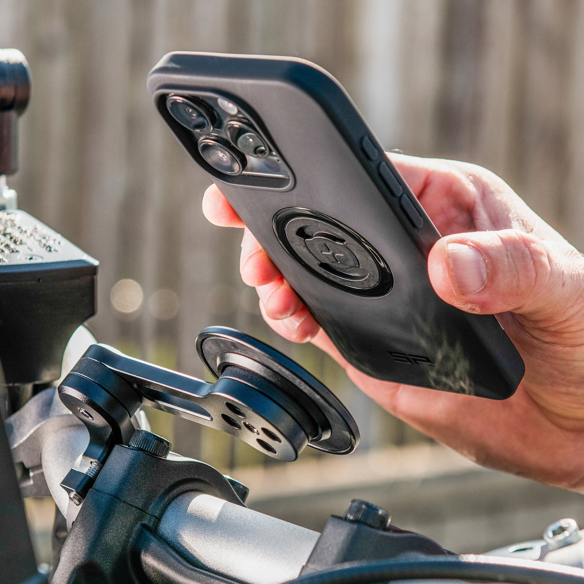 SP Connect Mag-Align Head A tête rechange alu moto vélo