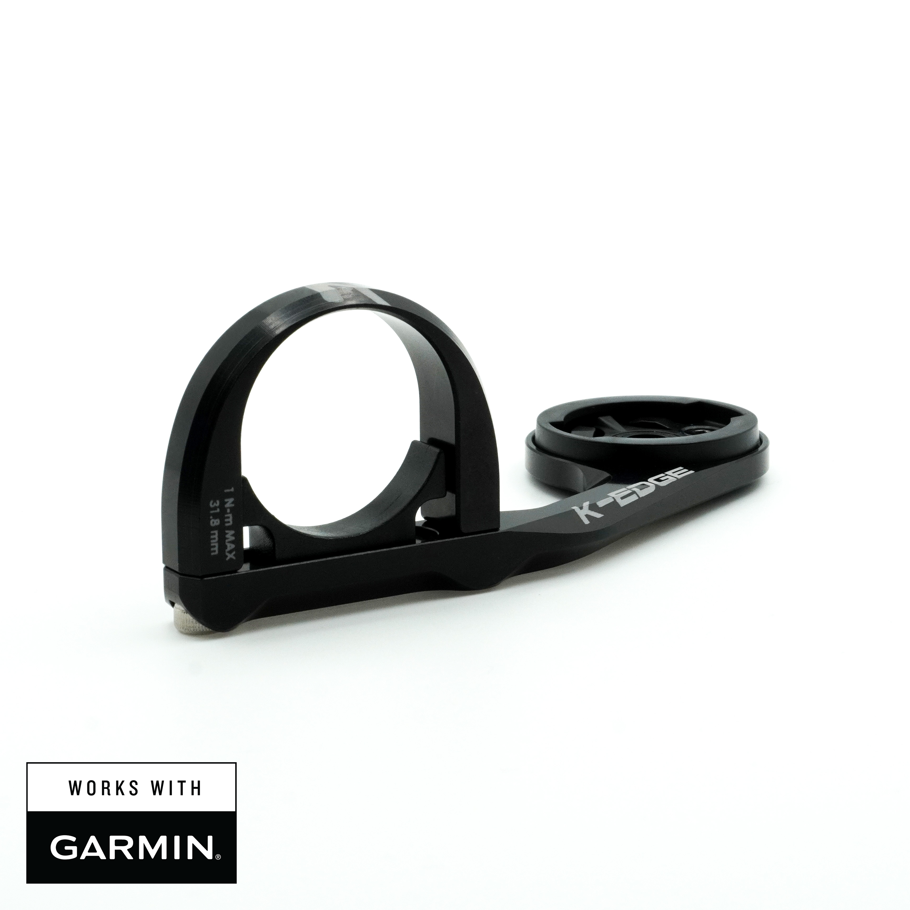 K-Edge Computer Mounts Sport Mount support compteur noir 31,8mm