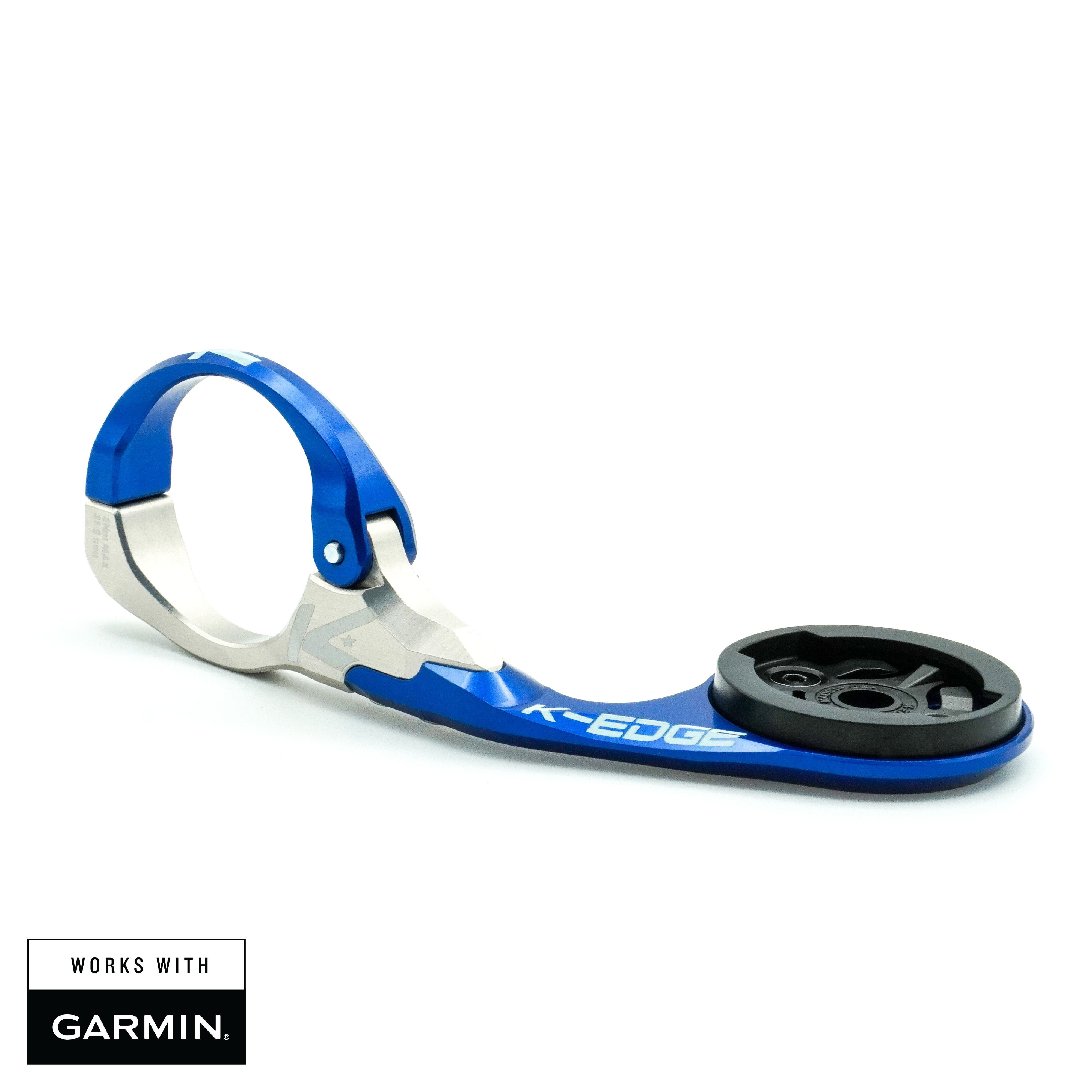 K-edge Computer Mounts Race Mount support vélo Garmin 31.8 noir