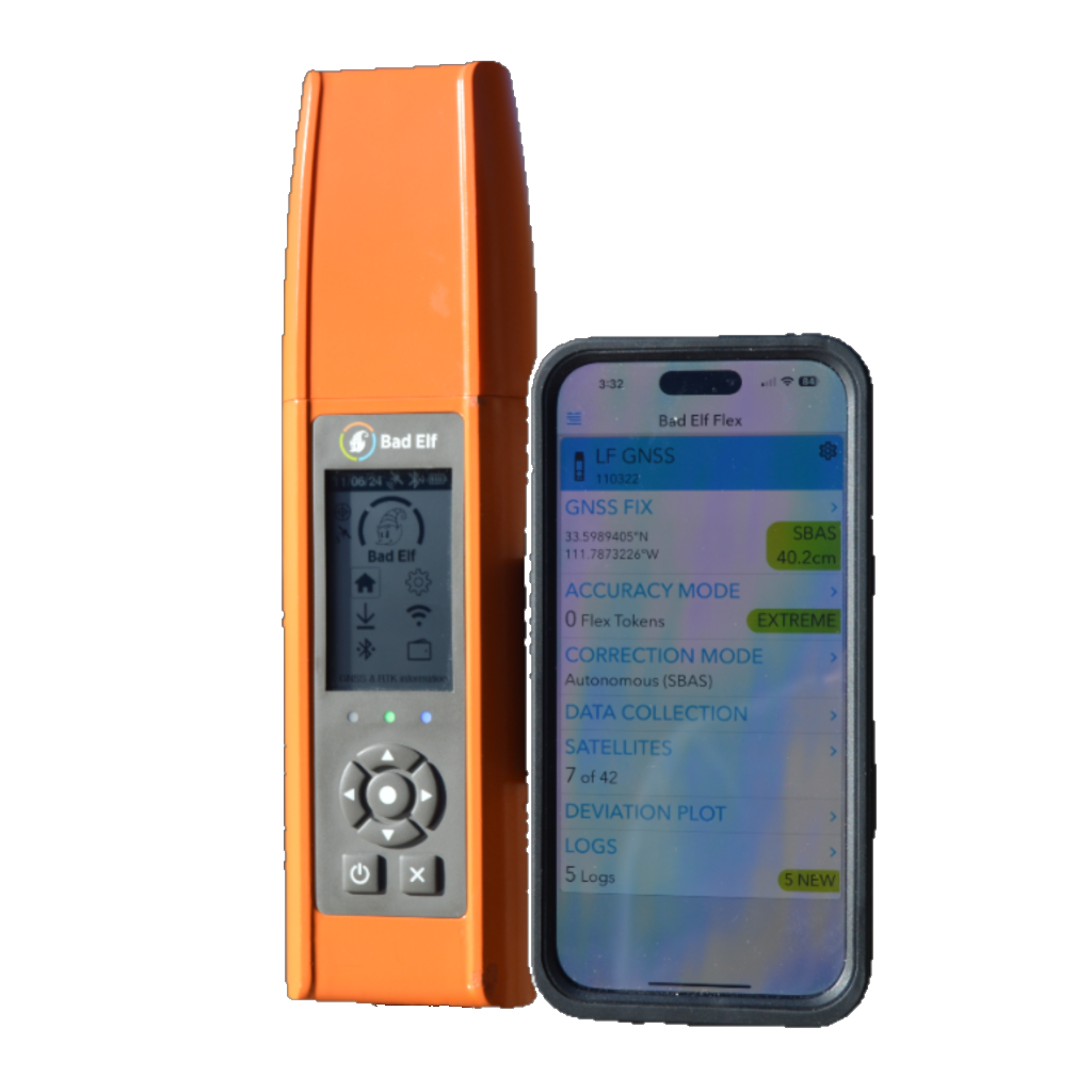 Bad Elf Flex support téléphone SP Connect 1/4" GPS