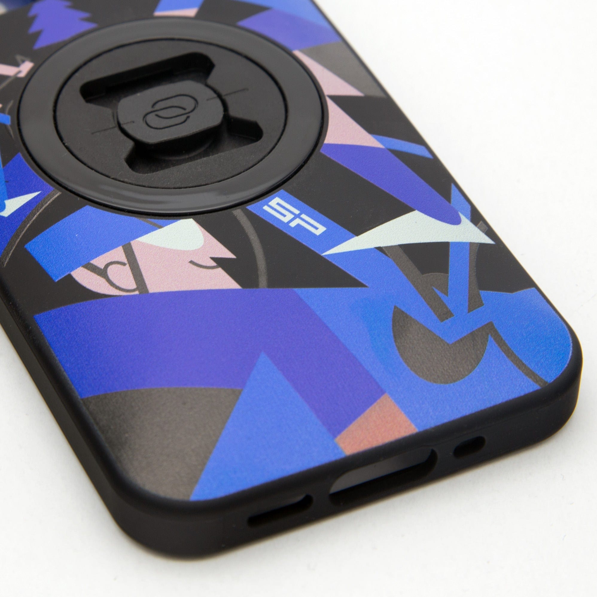 SP Connect 2Bros coque téléphone vélo moto bleu iPhone Samsung