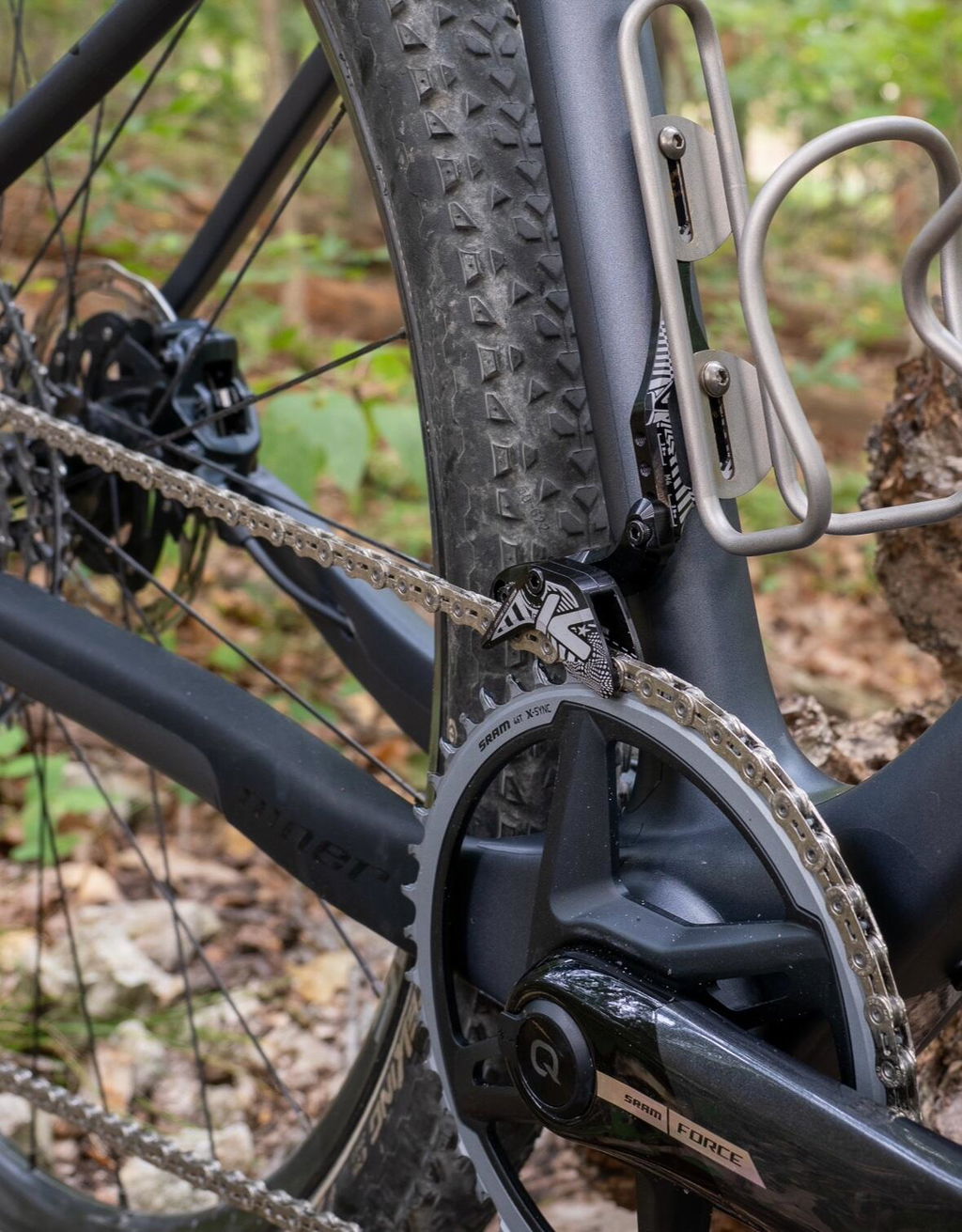 K-Edge Chain Guides 1x Race W Guide Chaîne Noir