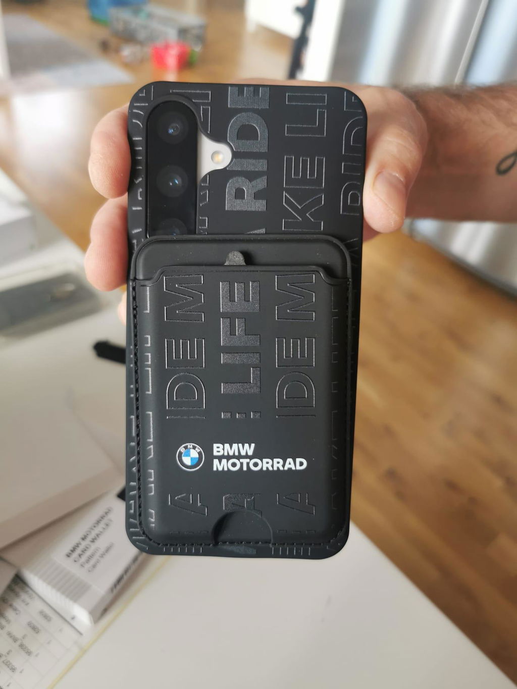 SP Connect Brand Editions BMW Motorrad Card Wallet porte-cartes