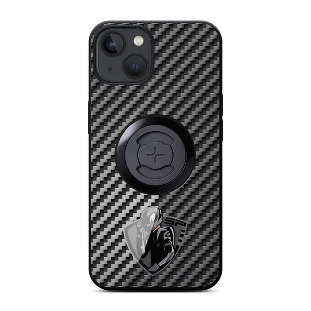 SP Connect Carbon Rider coque Gris fixation guidon