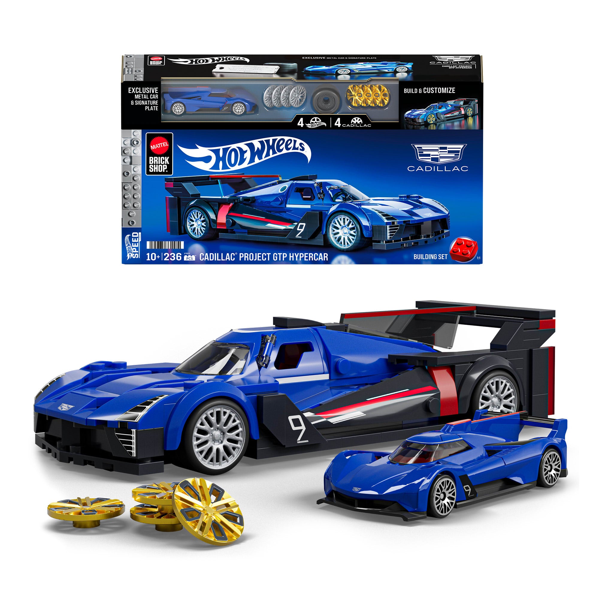 Hot Wheels Speed Series Cadillac GTP jeu de construction 1:32