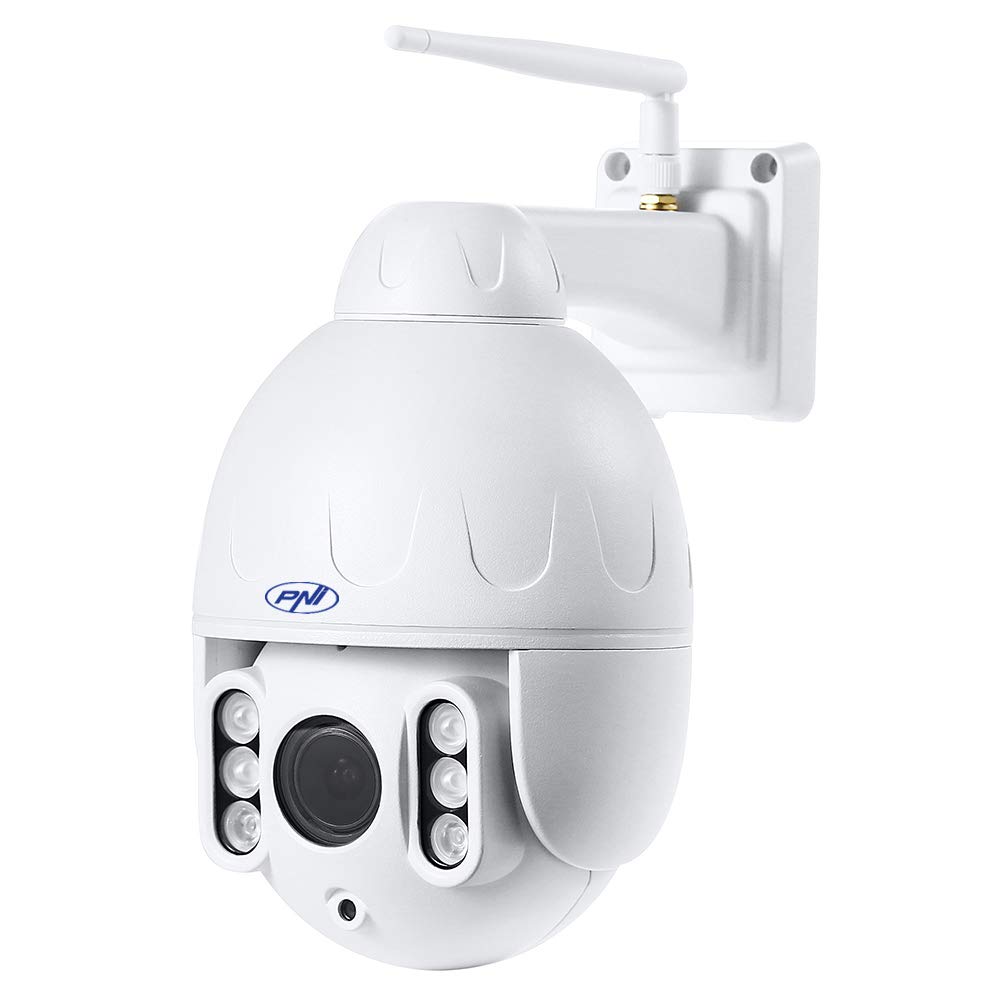 PNI Surveillance vidéo IP652W caméra WiFi PTZ 1080p vision 50m