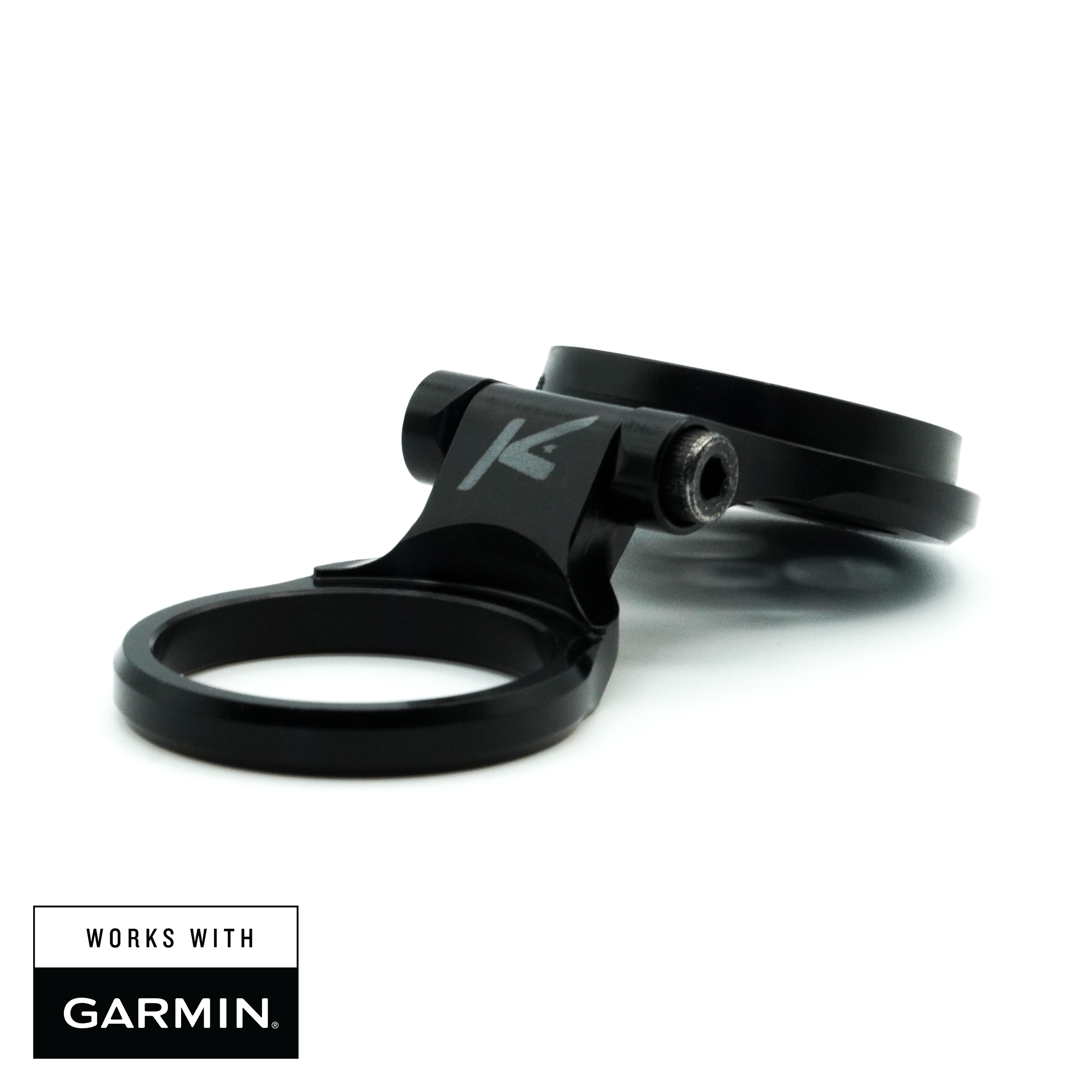 K-Edge Computer Mounts Boost Support Potence Noir Garmin
