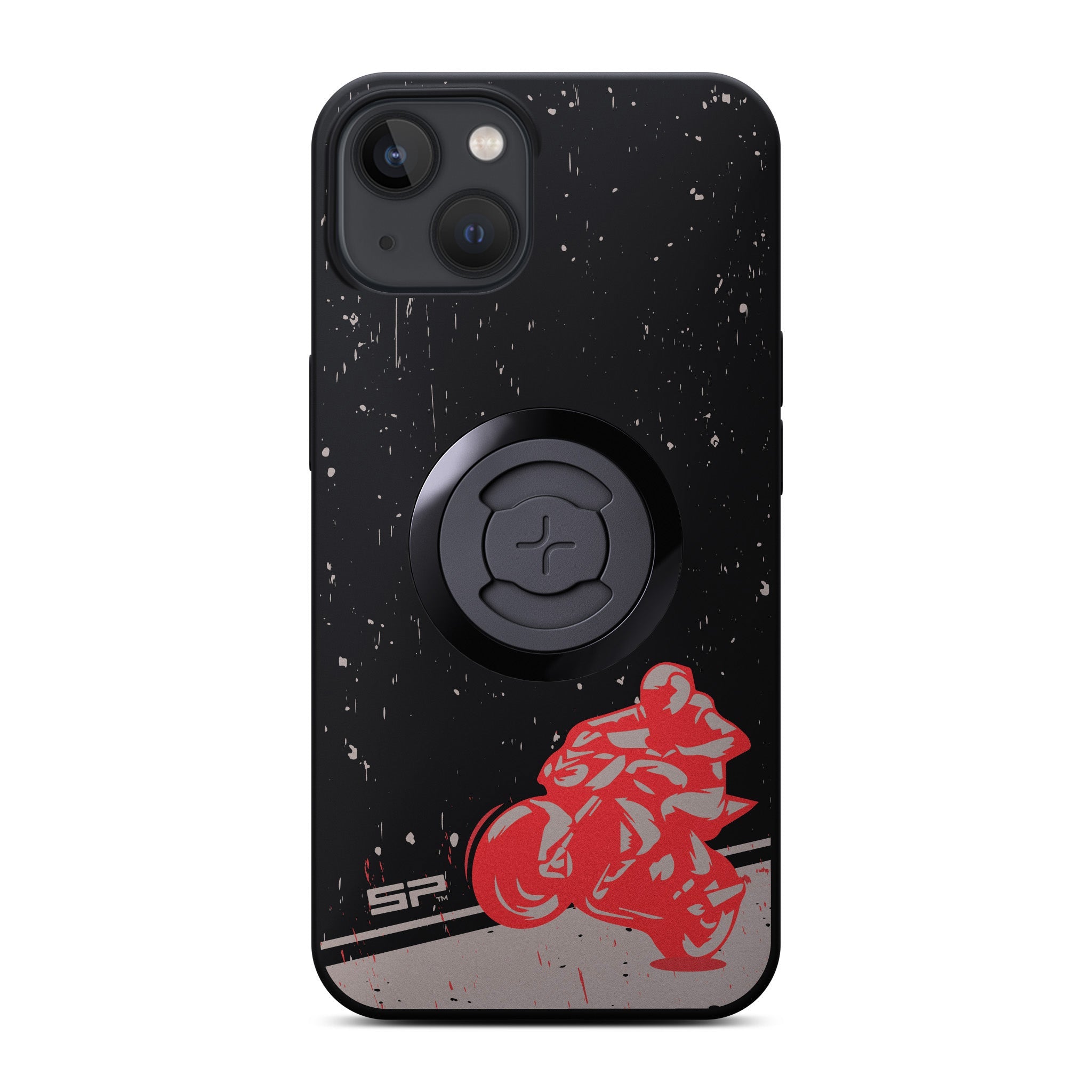 SP Connect Phone Case Vintage Moto coque Rouge fixation vélo