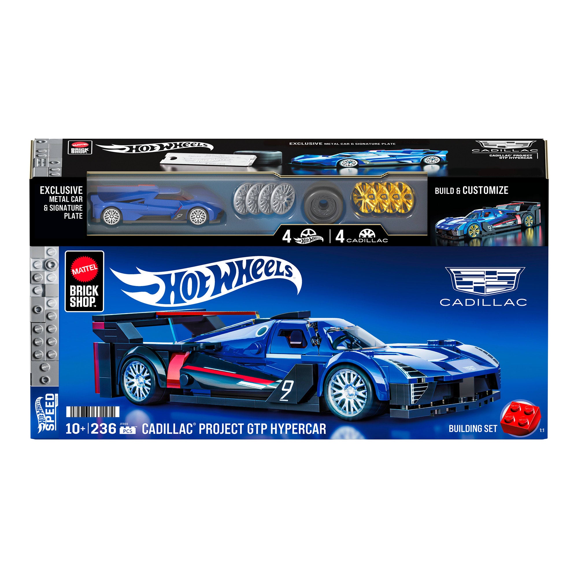 Hot Wheels Speed Series Cadillac GTP jeu de construction 1:32