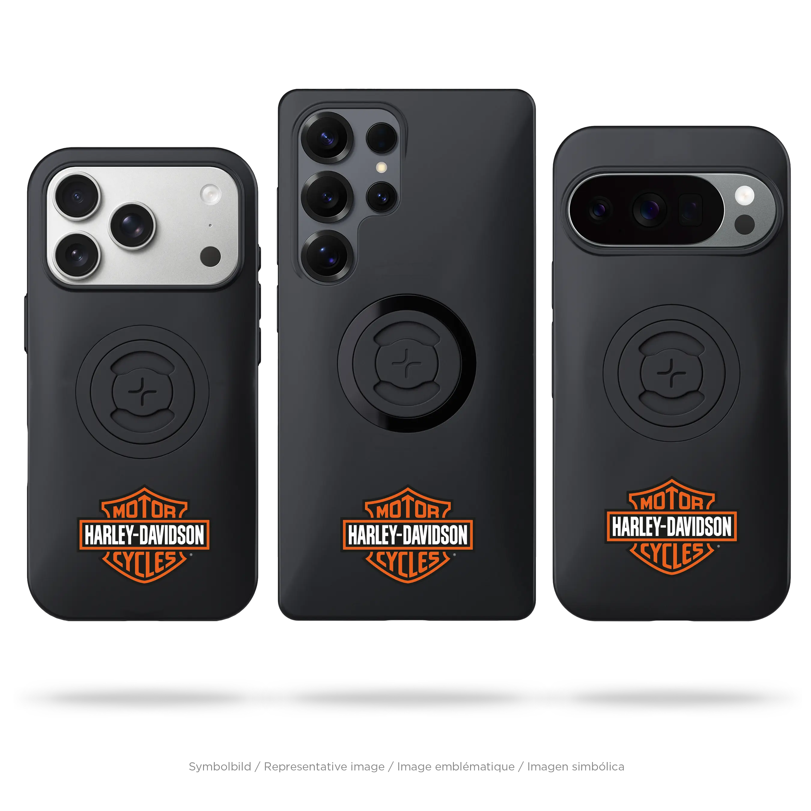 SP Connect Harley-Davidson coque moto Classic B&S iPhone 16 Pro