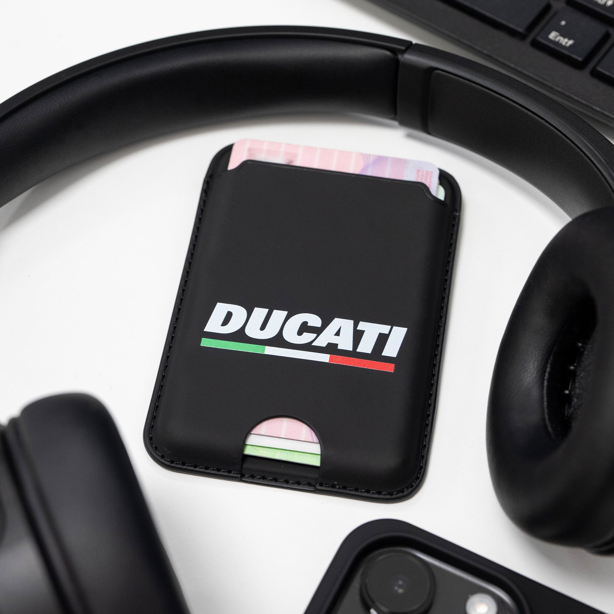 SP Connect Brand Editions Ducati Card Wallet porte-cartes Flag 4 cartes