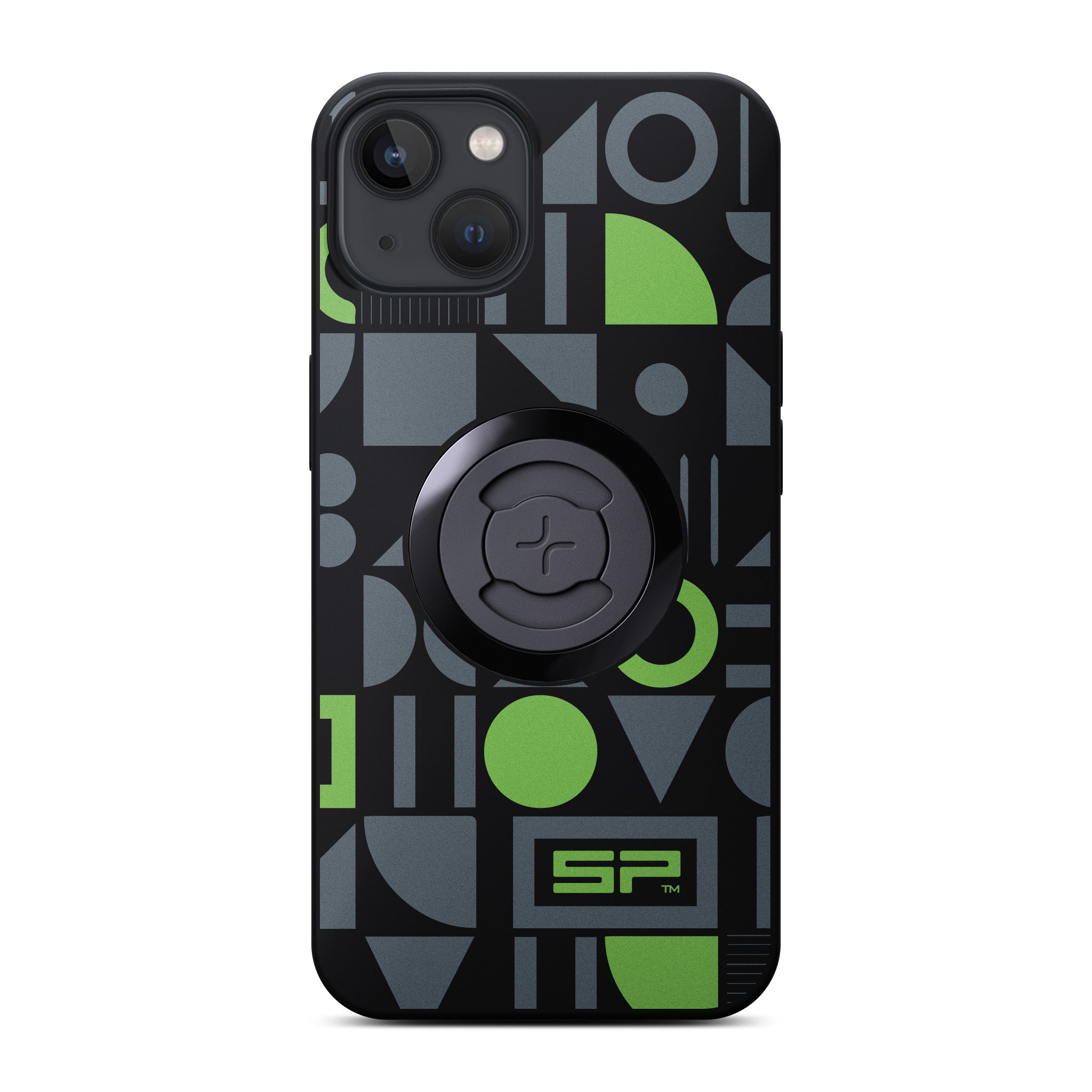 SP Connect Edition Geometric coque téléphone lime vélo