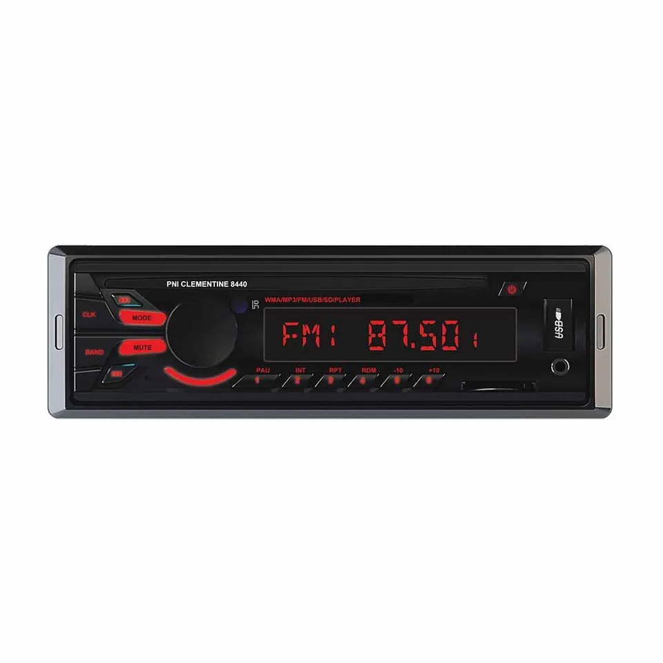 PNI Clementine 8440 autoradio Noir USB SD AUX 4x45W