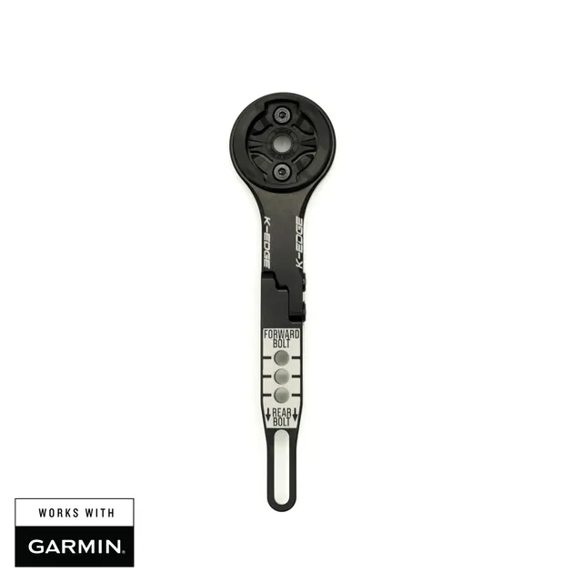 K-Edge IHS support compteur vélo combo noir Garmin Wahoo