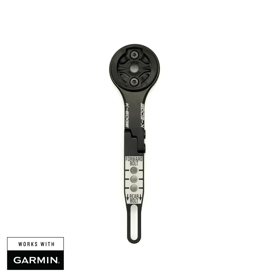 K-Edge IHS support compteur vélo combo noir Garmin Wahoo
