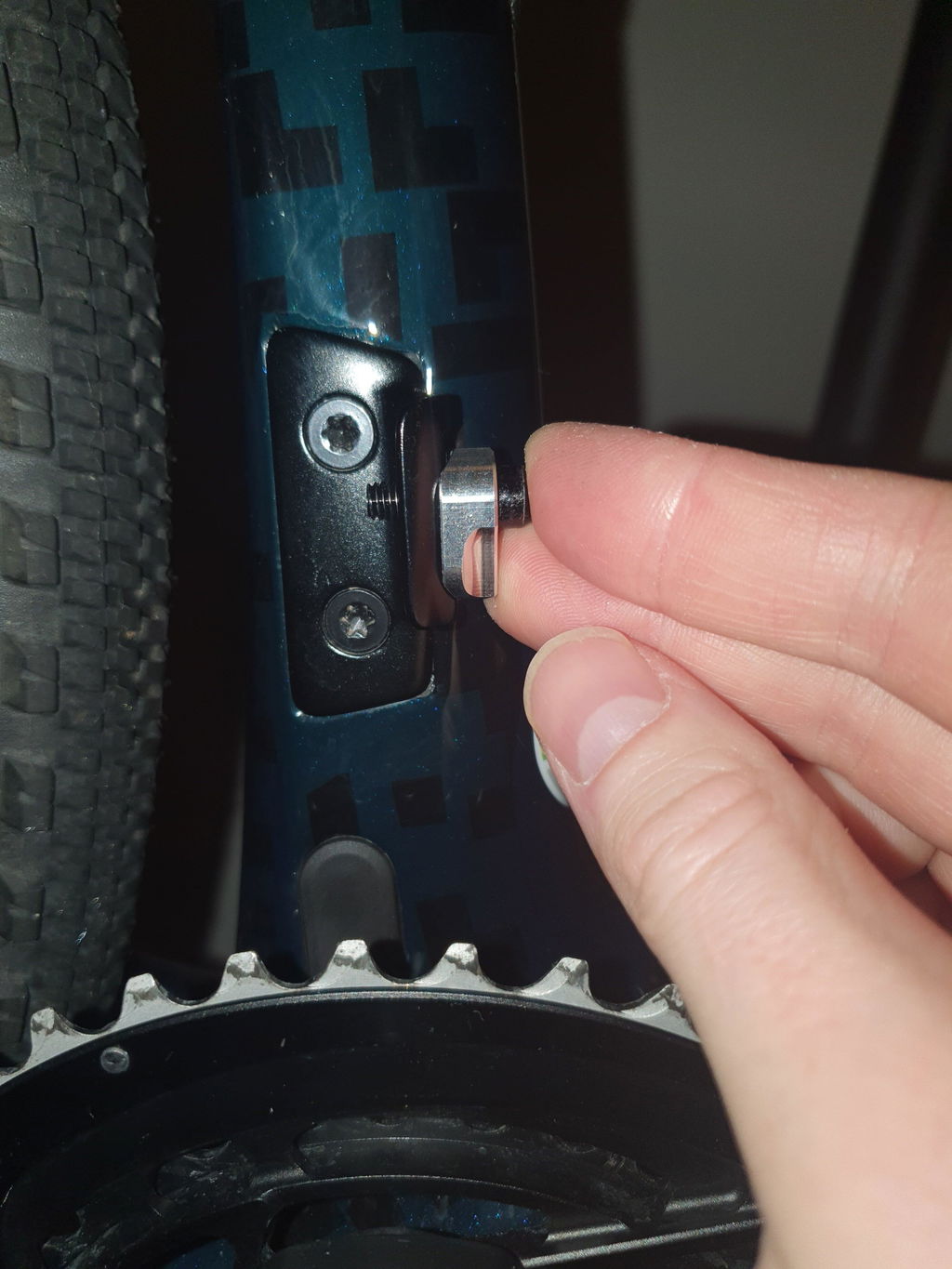 K-Edge Pro Road Braze-on anti-dérailleur vélo noir