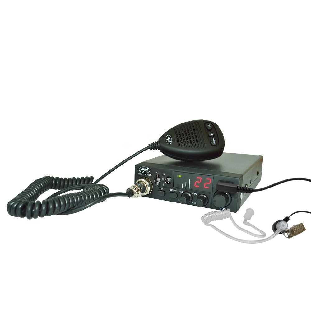 PNI Escort HP 8001L radio CB 4W 40 canaux ASQ + écouteur