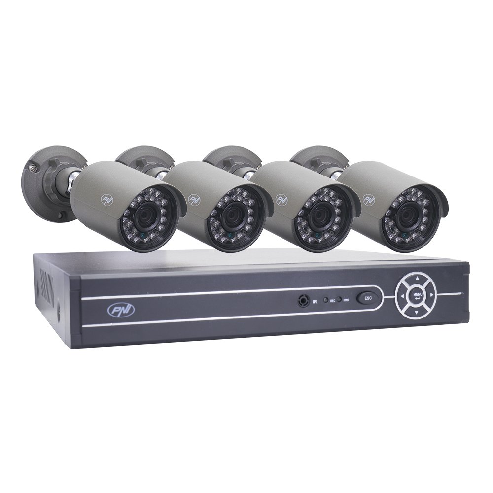 PNI AHD1250 kit vidéosurveillance Full HD 4 caméras extérieures