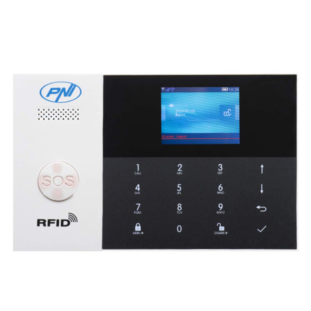 PNI SafeHouse HS550 Alarme Maison WiFi GSM 90 Zones