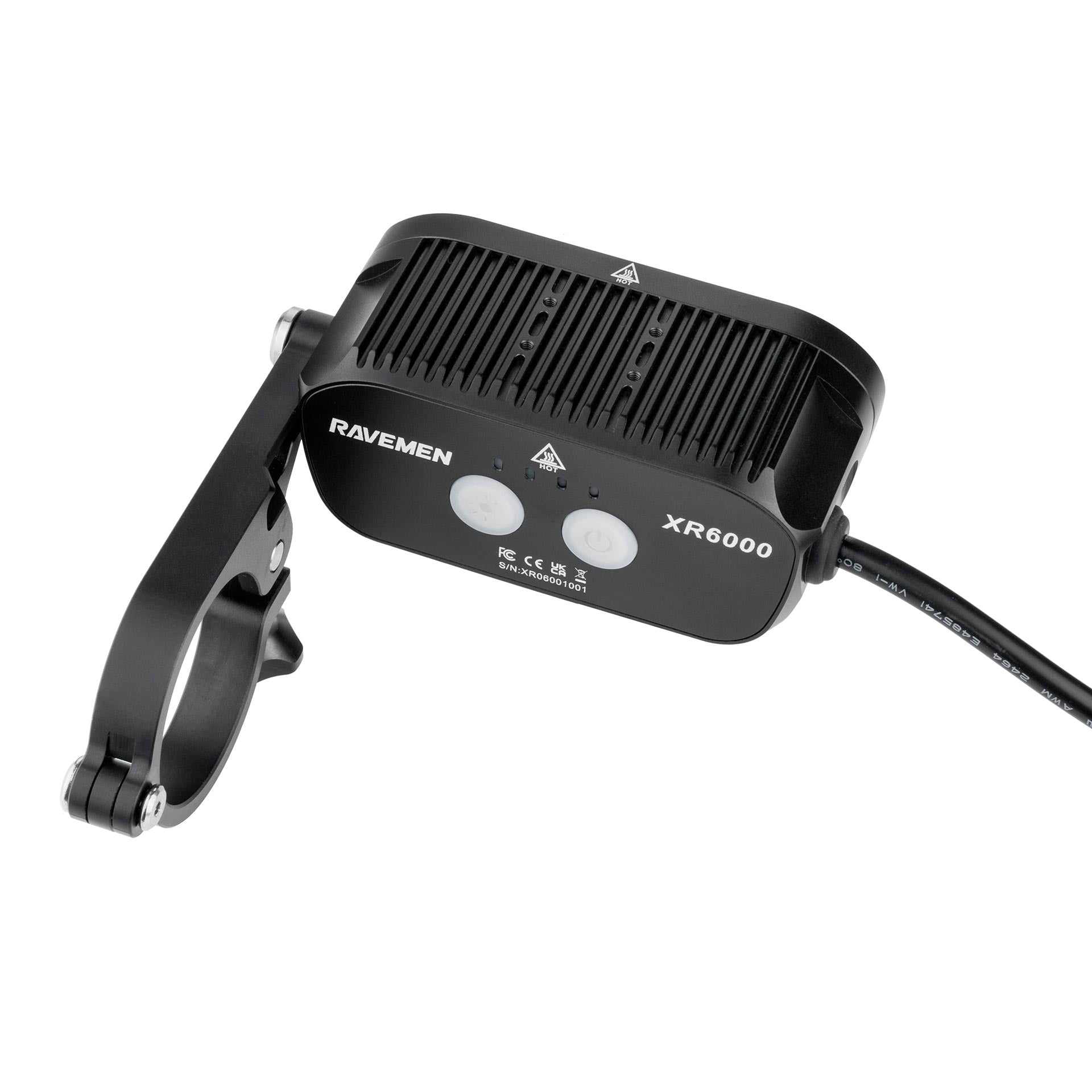 Ravemen XR6000 lampe avant vélo VTT 6000 lumens