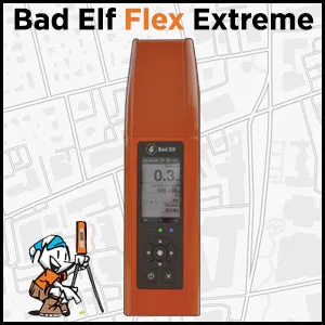 Bad Elf Flex Extreme récepteur GPS sample démo