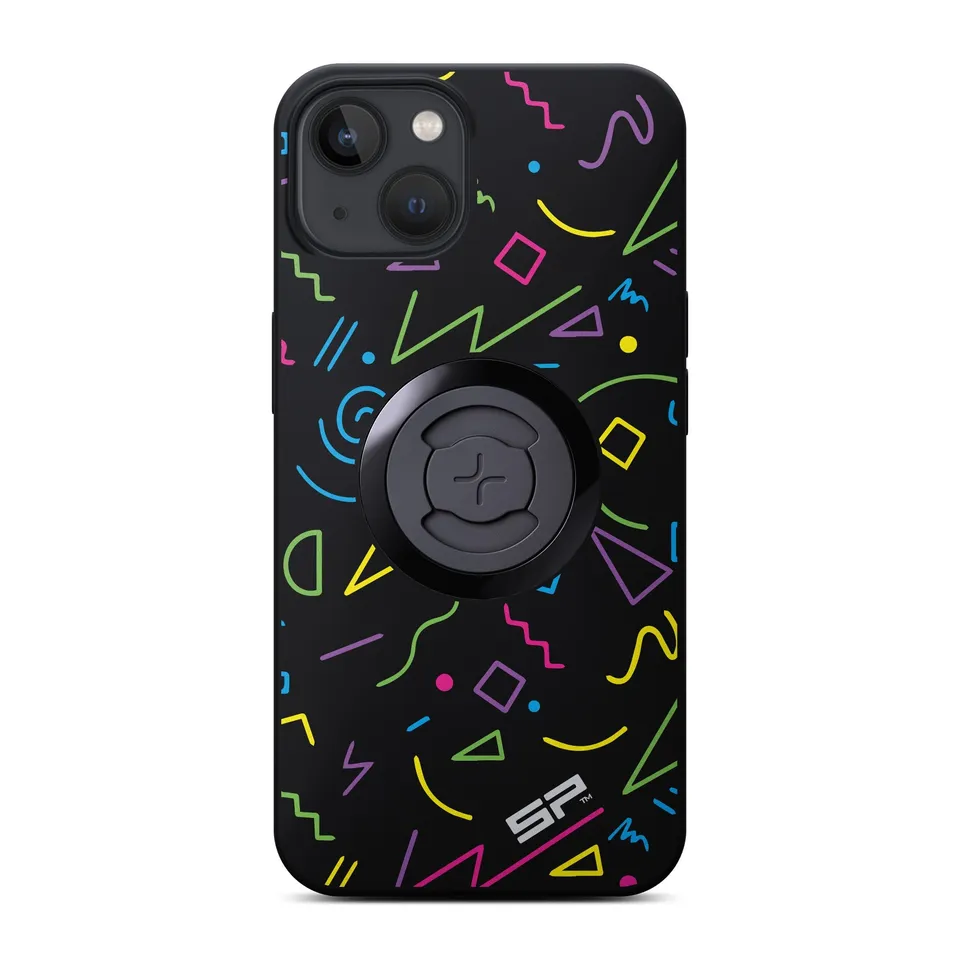 SP Connect Phone Case Neon Multi coque vélo iPhone Samsung Pixel