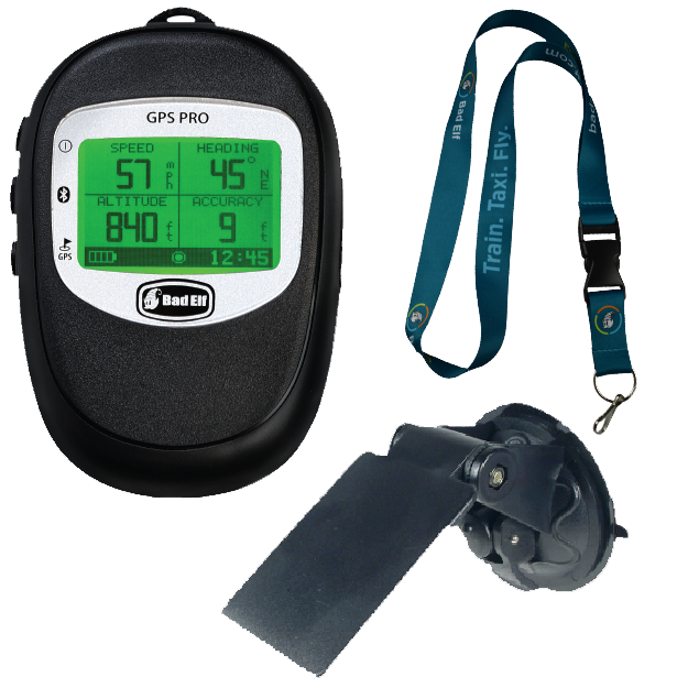 Bad Elf GPS Pro récepteur GPS Bluetooth pack EFB ventouse