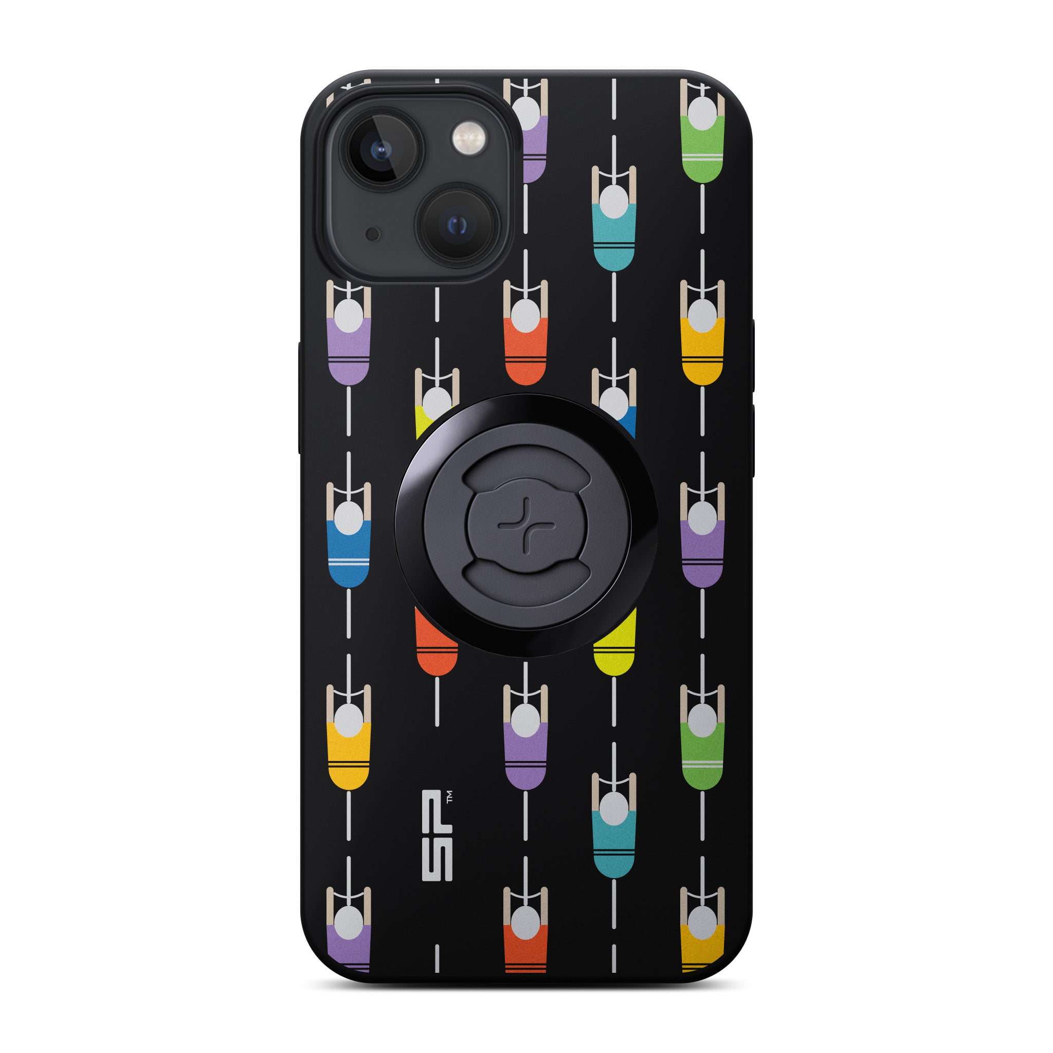 SP Connect Phone Case Cyclists coque iPhone 16 Pro multi vélo